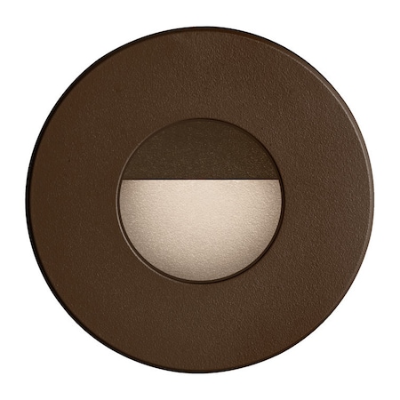 Dainolite Bronze Round In/Outdoor 3W Led Wall Ligh DLEDW-300-BZ